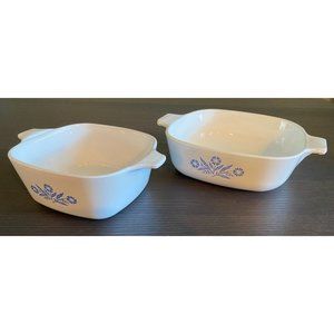 Set of 2 - CorningWare 700mL - P-43-B & CorningWare 1 Qt.- P-1-B